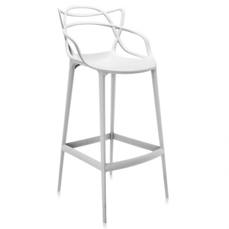 Barkruk Masters by Kartell 65cm wit Barkruk.nl de specialist in barkrukken